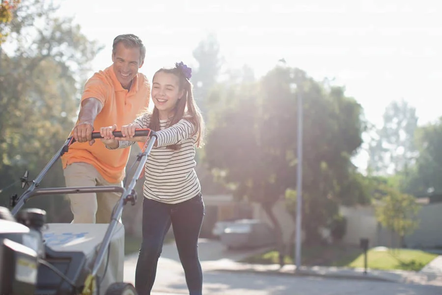 top self propelled lawn mower